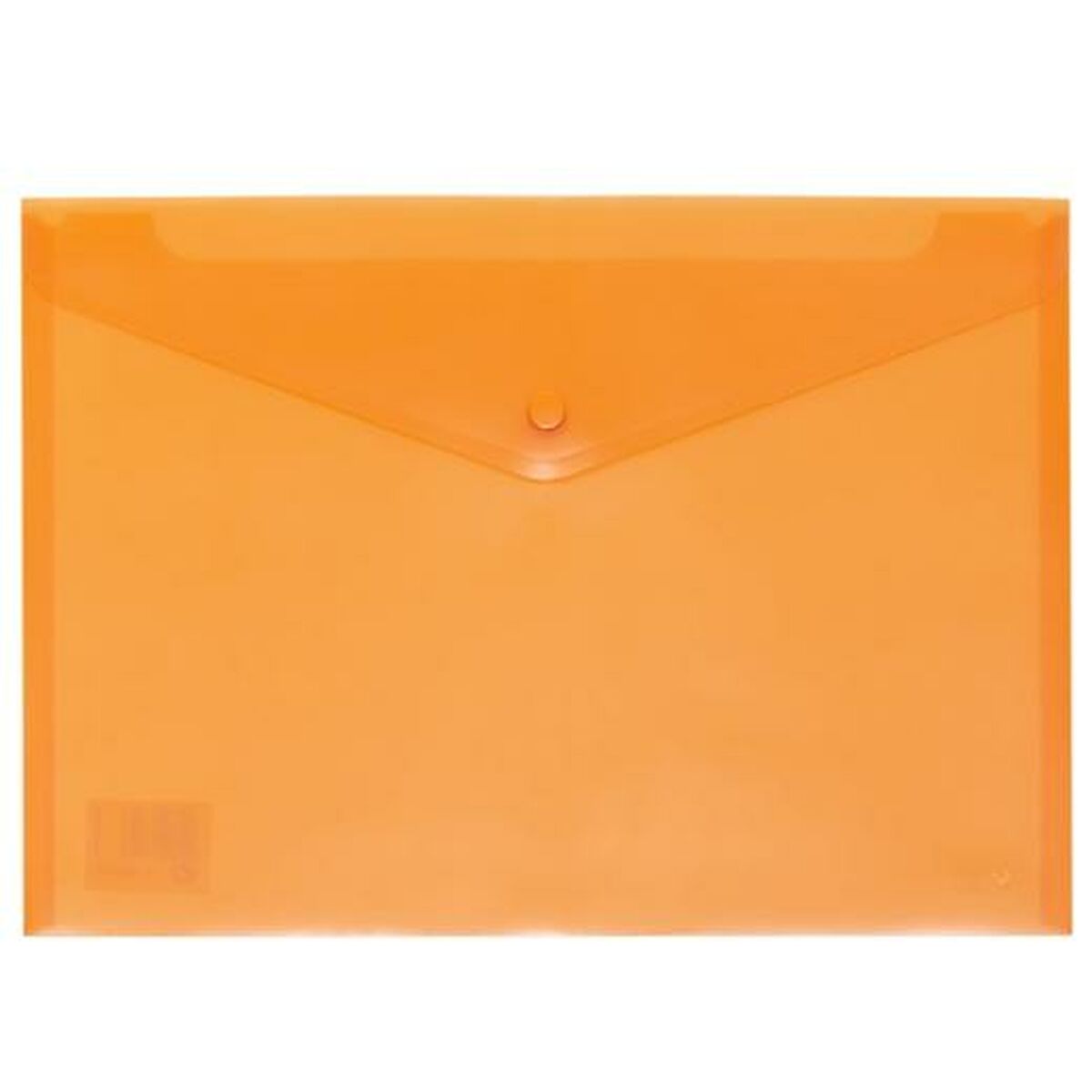 Porte-documents avec Rabat Grafoplas Orange Feuille polypropylène (60 Unités)
