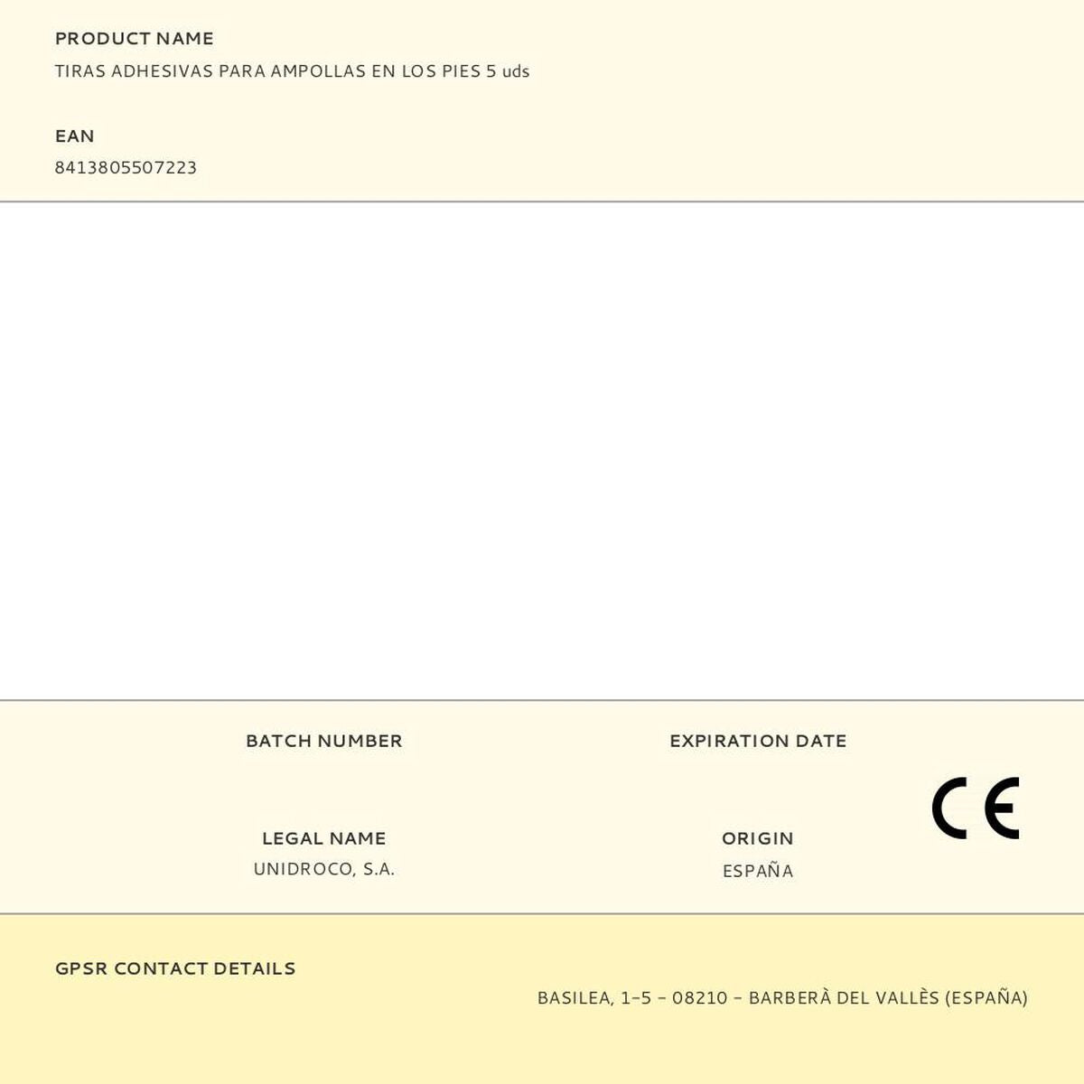 Pansements pour ampoules Baikim 5 Unités