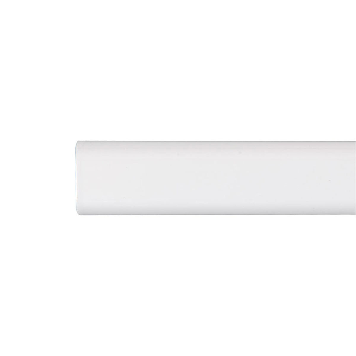 Tringle de penderie Stor Planet Cintacor Blanc Ovale 150 cm 15 x 25 mm