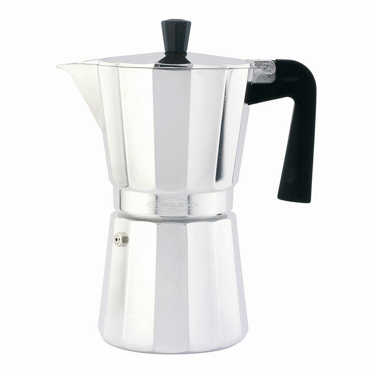 Cafetière Italienne Oroley Aluminium 6 Tasses Argenté