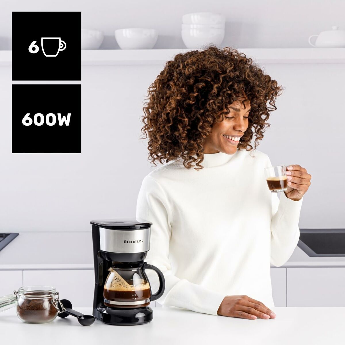 Cafetière goutte à goutte Taurus VERONA 6 INOX