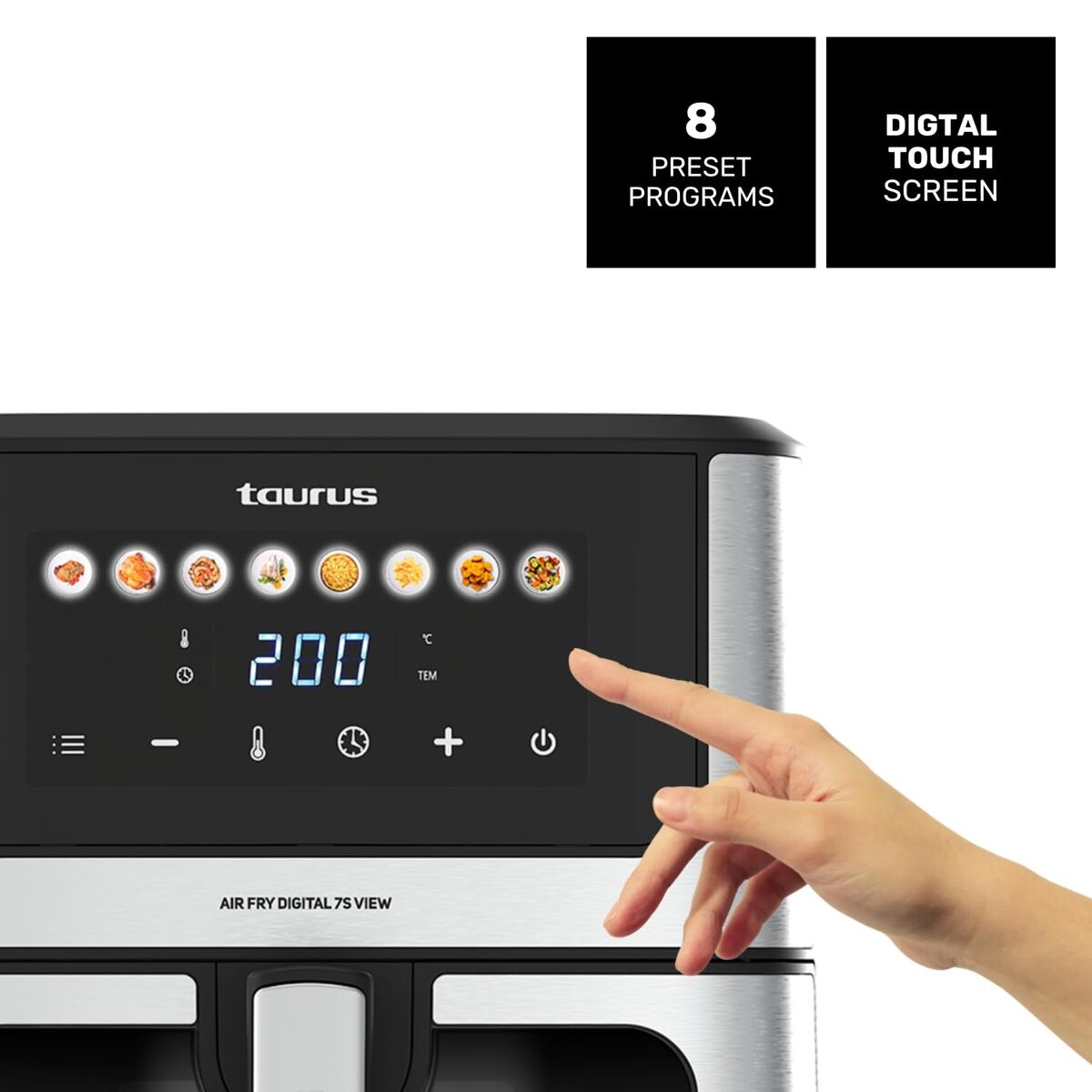 Friteuse à Air Taurus 973999000 Noir