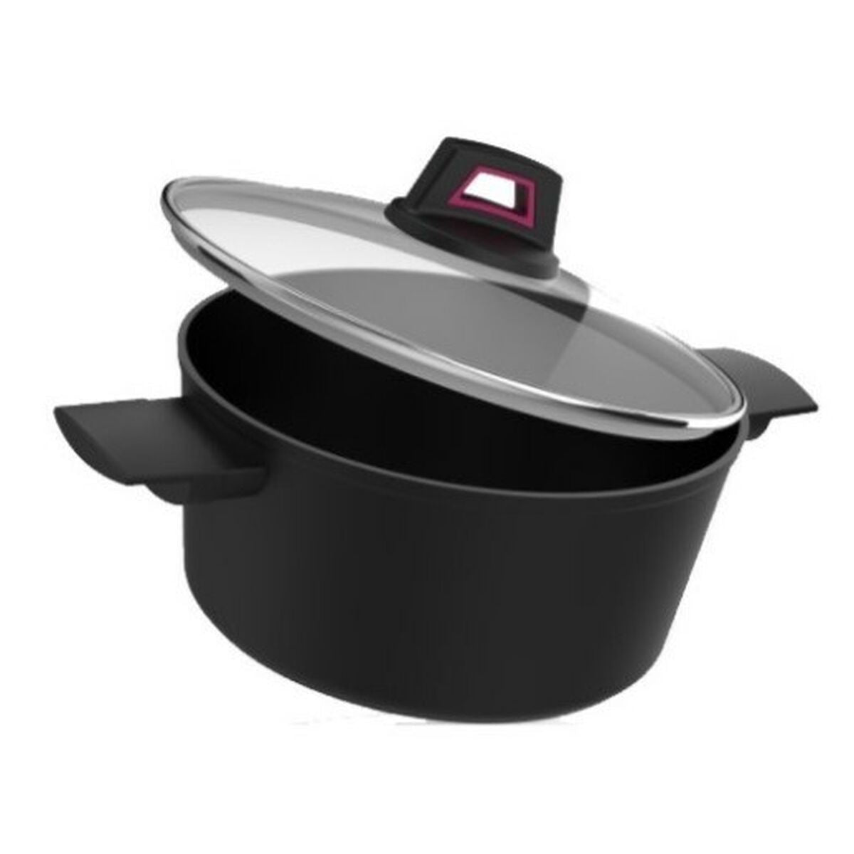 Casserole avec Couvercle Taurus KCK4024 Noir 4,5 L