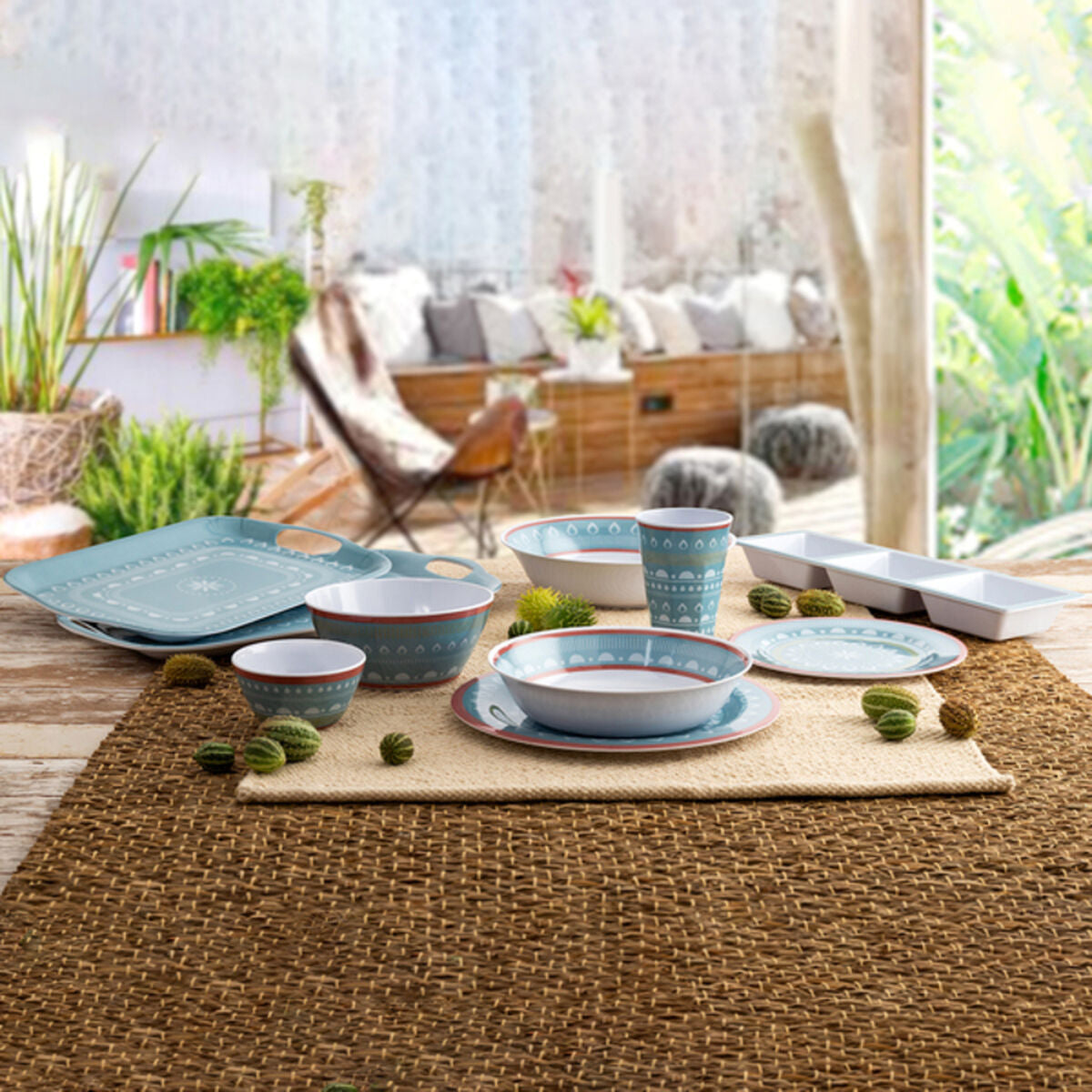 Assiette Quid Arizona Plastique Mélamine (20 cm)