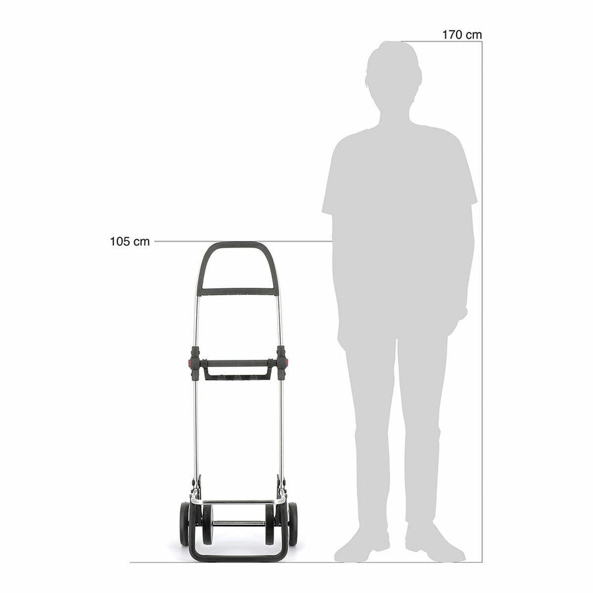 Panier à Courses Rolser i-max mf 4l Bordeaux 43 L