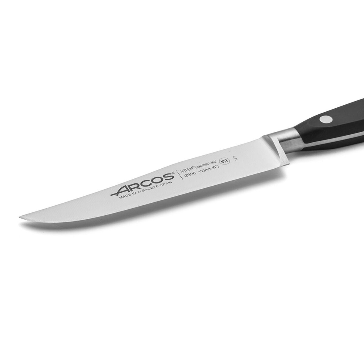 Couteau de cuisine Arcos serie riviera Noir Acier 15 cm 6"