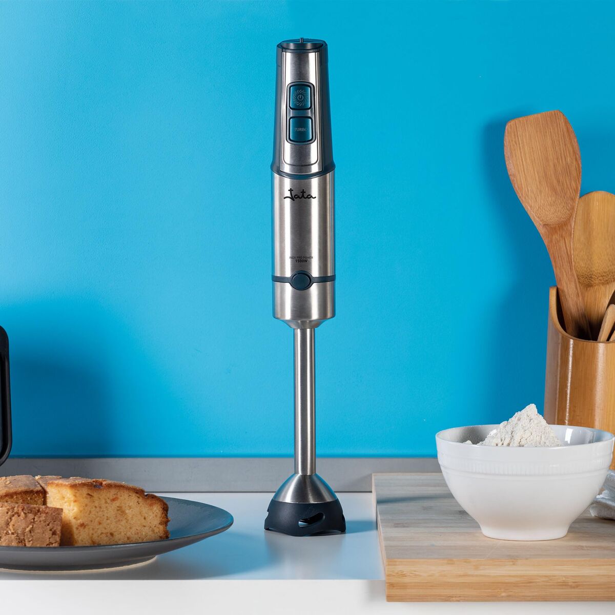 Mixeur plongeant JATA JEBT1854 1500 W Gris