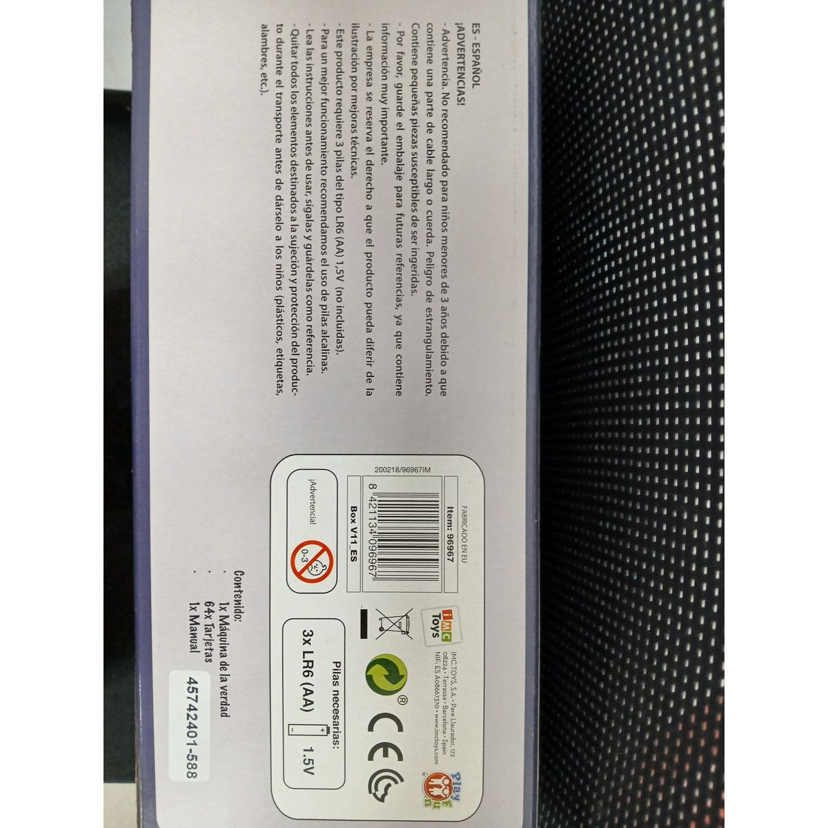 Jeu de société La Máquina de la Verdad IMC Toys (ES)