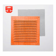 Grille de ventilation Fepre Hêtre 15 x 15 cm Moustiquaire