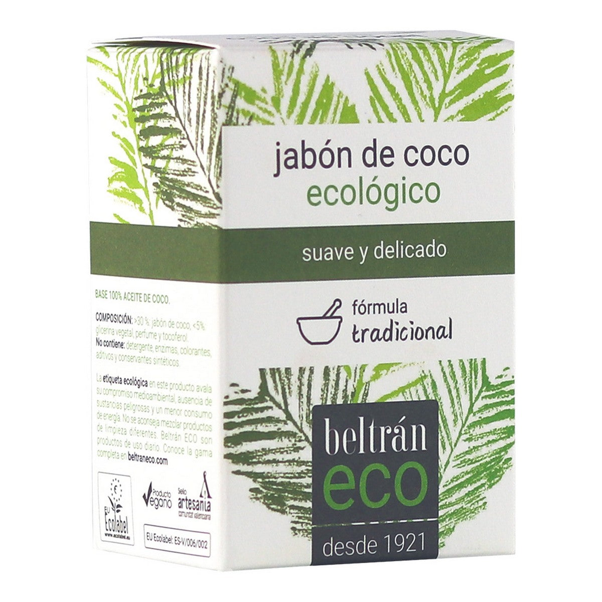 Savon Jabones Beltrán Huile de noix de coco Écologique