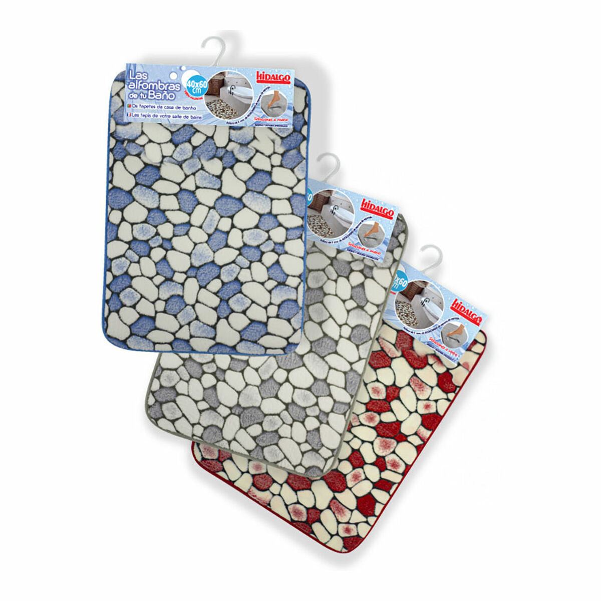 Tapis de bain Hidalgo Pierre 40 x 60 cm