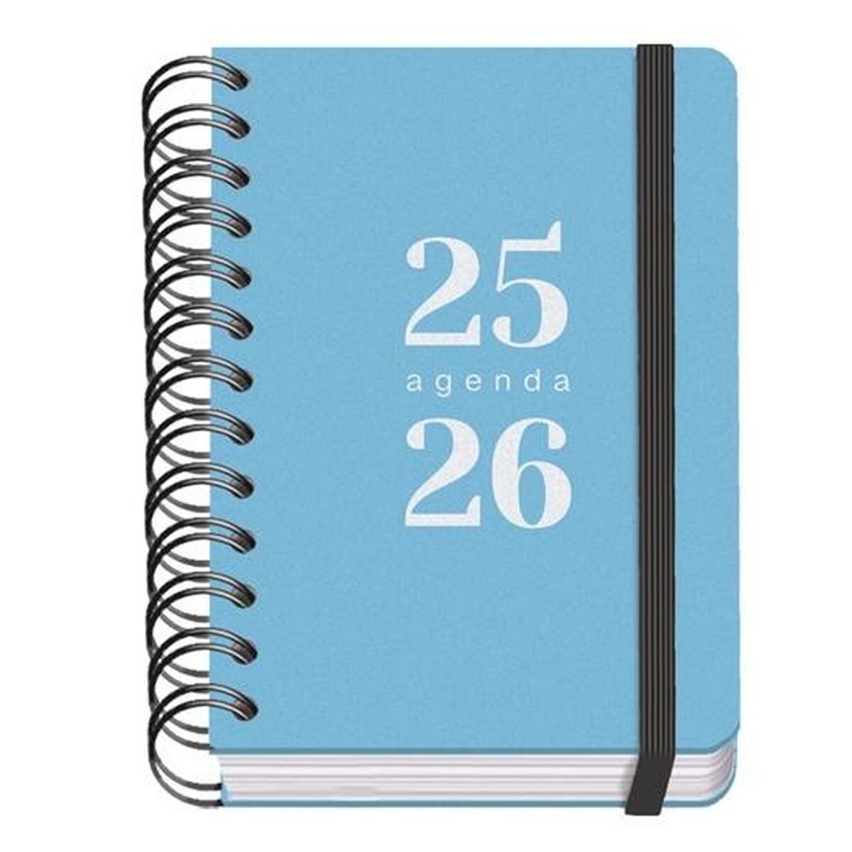 Agenda DOHE GRAMMAR Bleu A6 120 x 170 mm 2025-2026 (20 Unités)