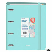 Reliure à anneaux DOHE A4 (12 Unités)