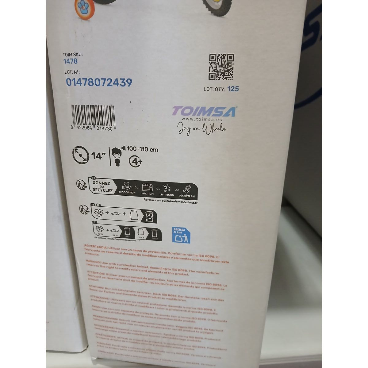 Vélo pour Enfants The Paw Patrol   14"