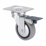 Rueda Ruedas Alex Gris Caoutchouc Poliamix Ø 4 cm 17 kg rotative