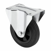 Rueda Ruedas Alex Noir Caoutchouc Poliamix Ø 8 cm 60 Kg