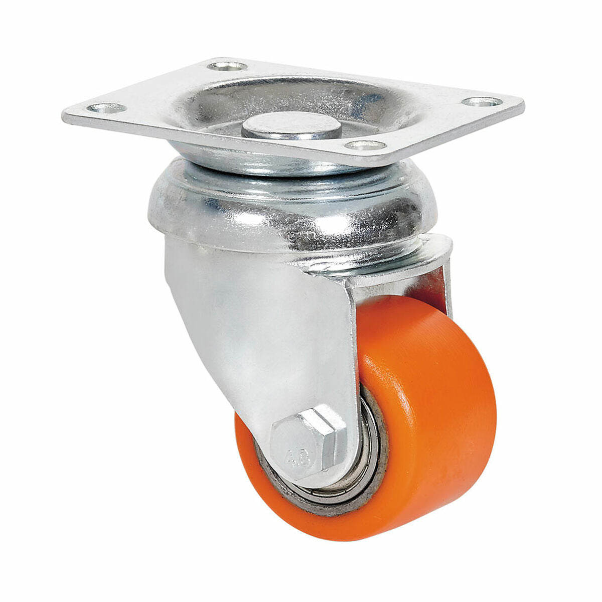 Rueda Ruedas Alex Orange Métal Ø 3,5 CM 100 kg rotative