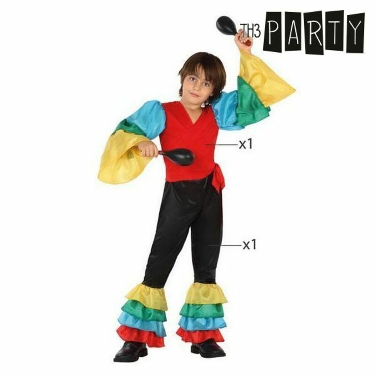 Déguisement pour Enfants Danseur de rumba (2 Pcs)