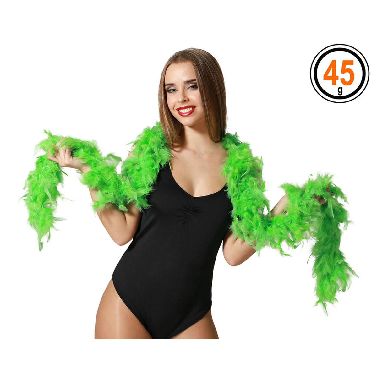 Accessoire de costumes Vert Années 20 Boa