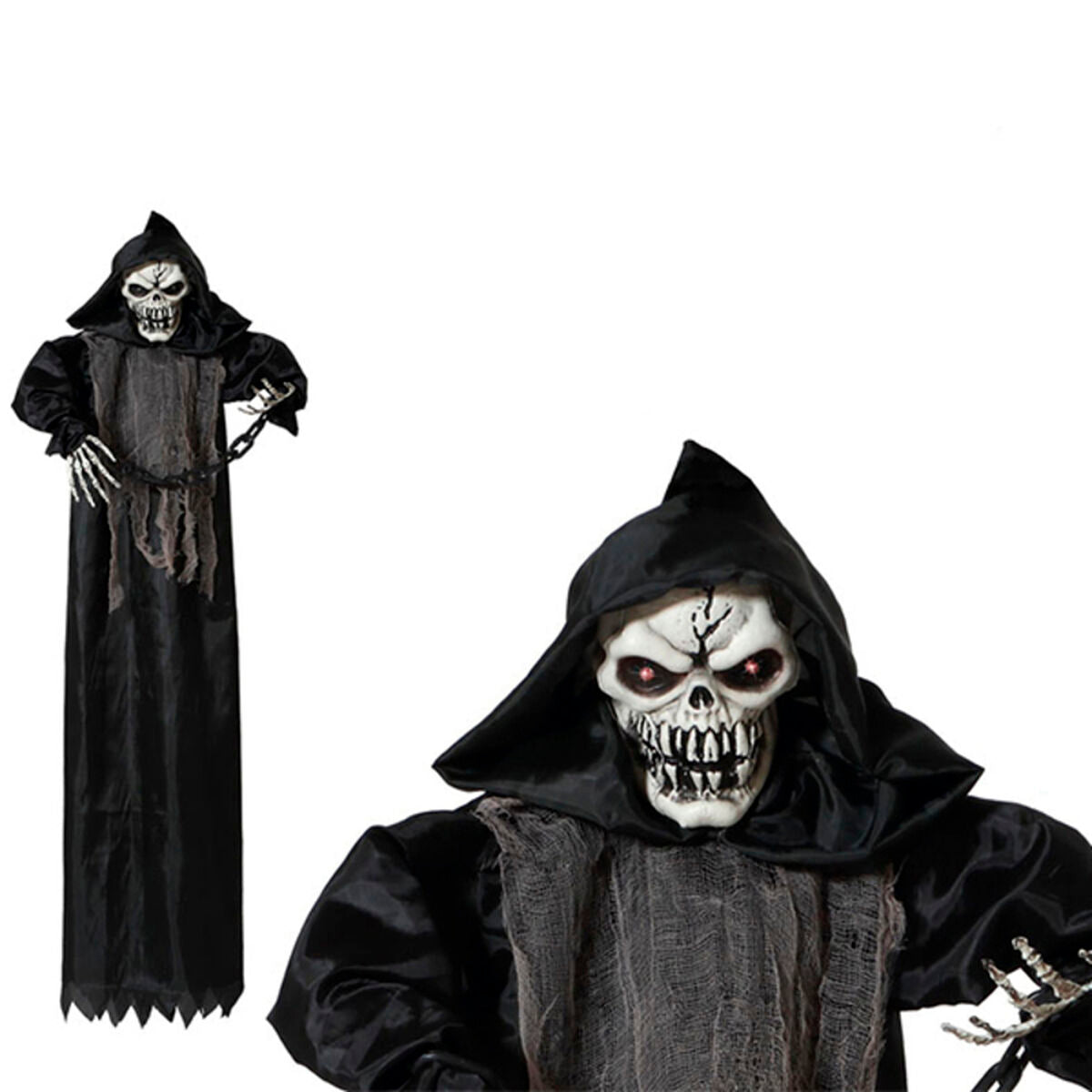 Pendentif de squelette Halloween 66672 (85 x 8 x 110 cm) Multicouleur 85 x 8 x 110 cm