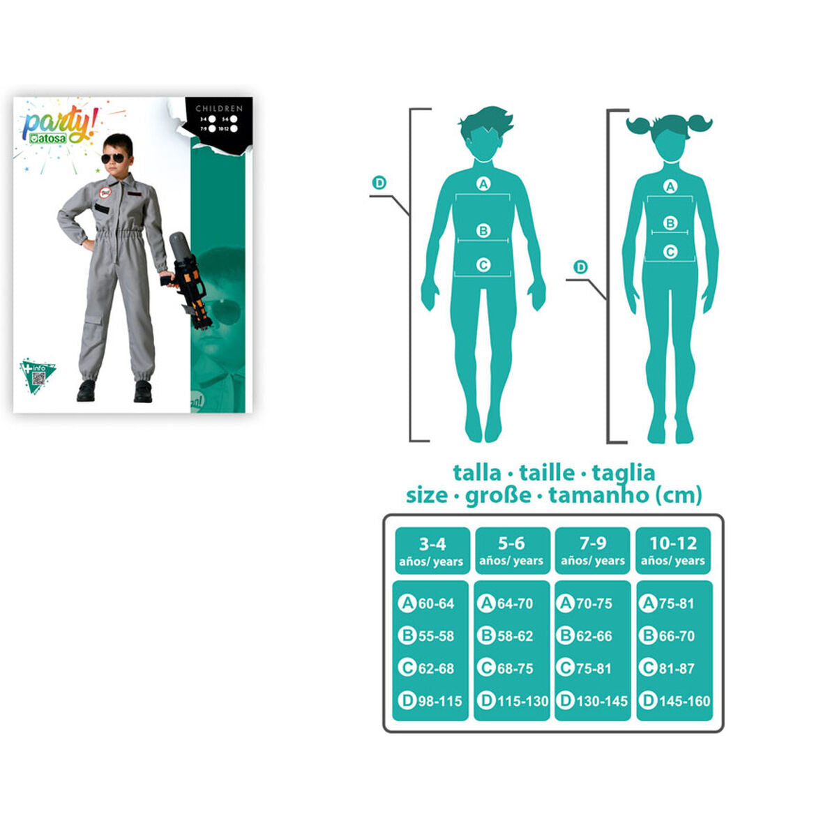 Déguisement pour Enfants Exterminator