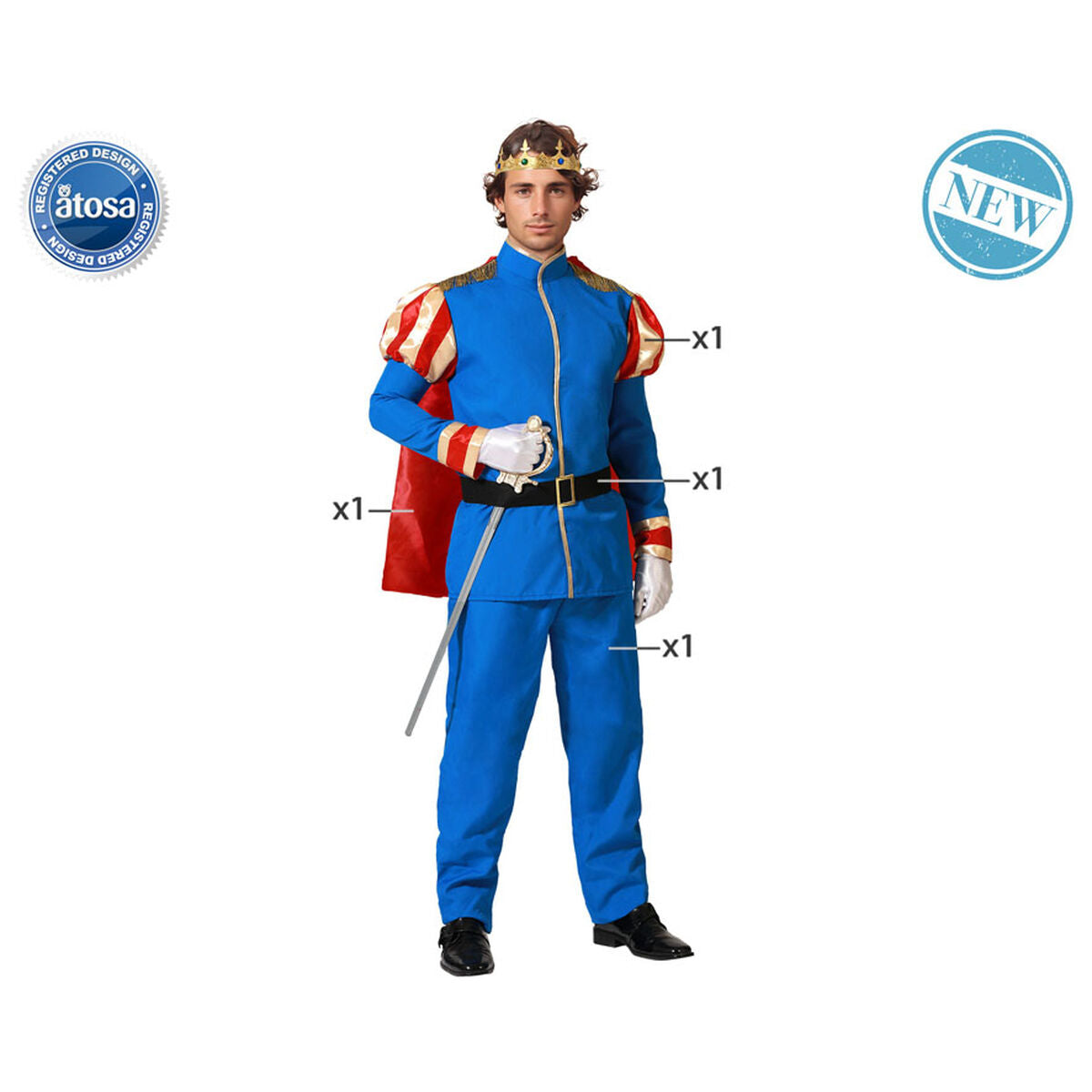 Déguisement pour Adultes Prince