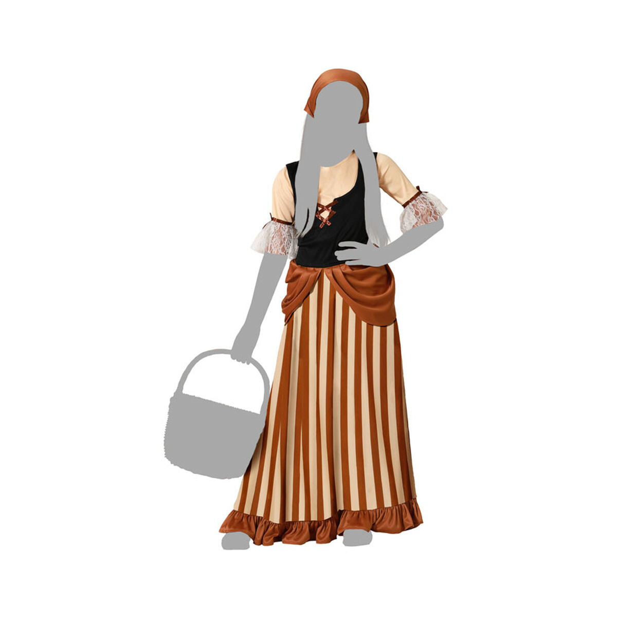 Déguisement pour Enfants Barmaid 3-4 Ans