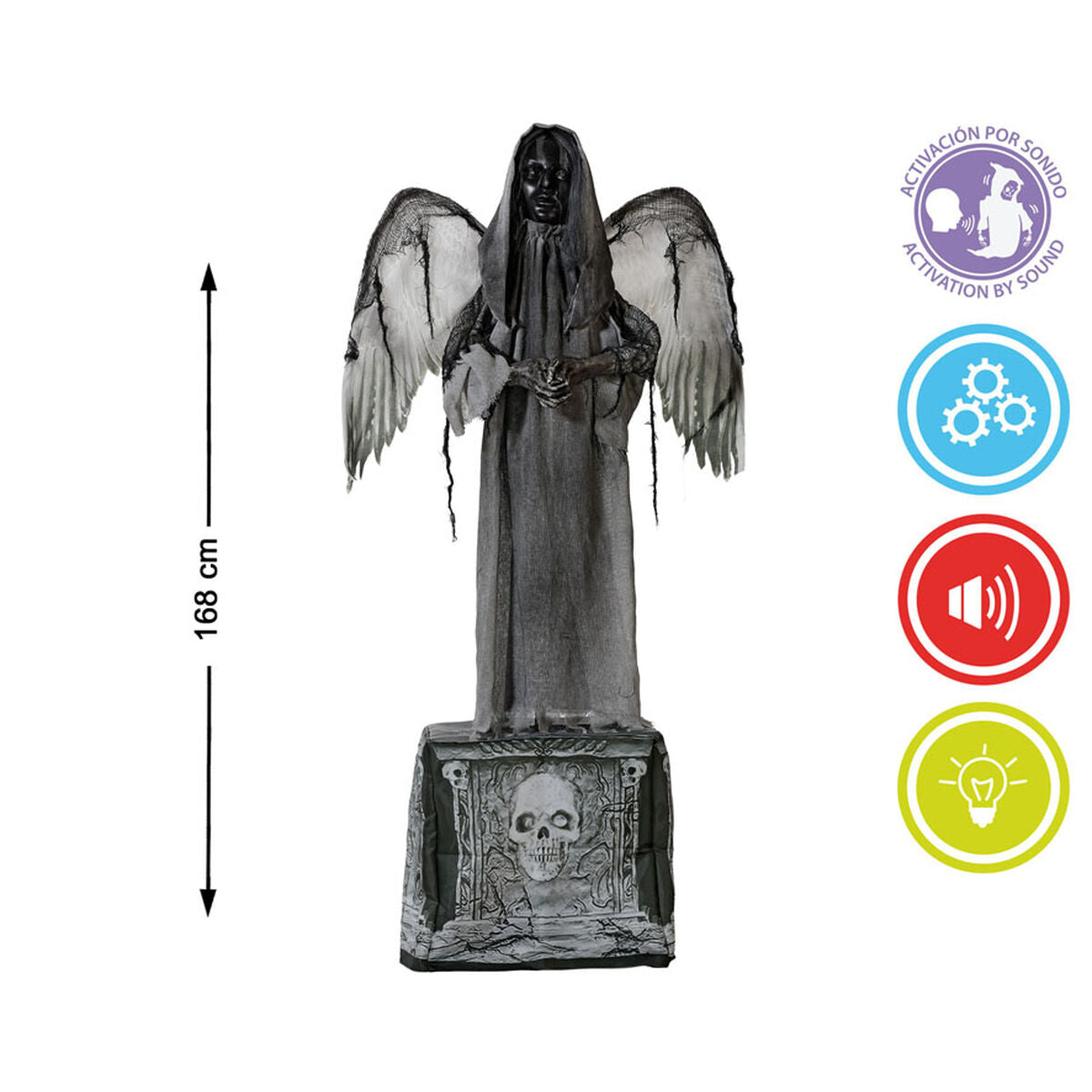 Décoration d'Halloween Ange 168 x 80 x 35 cm