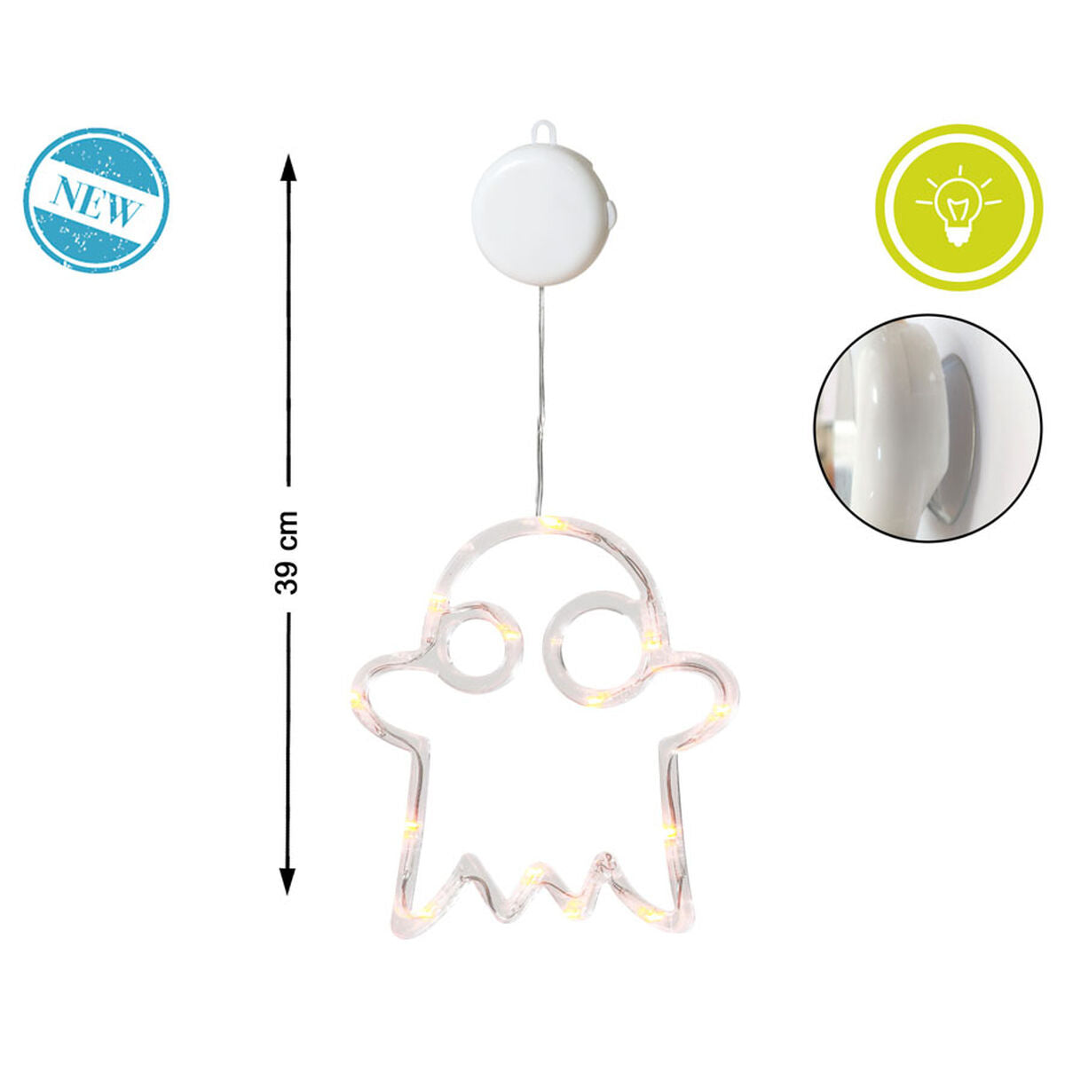 Décoration d'Halloween Fantôme 39 x 19 cm