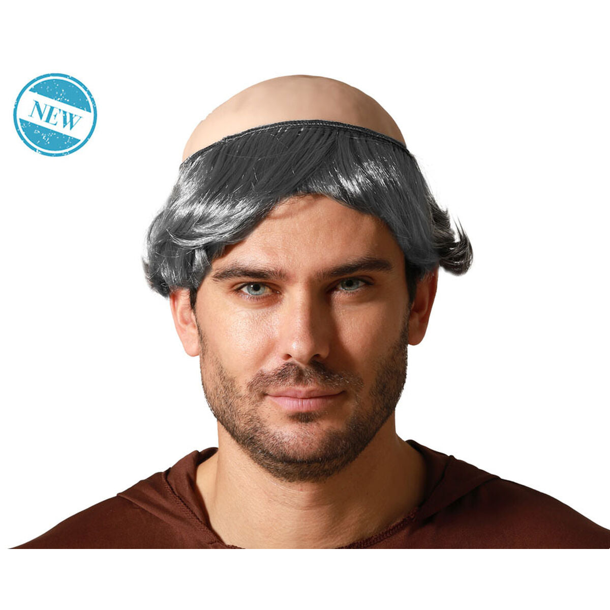 Perruques Gris Tête chauve