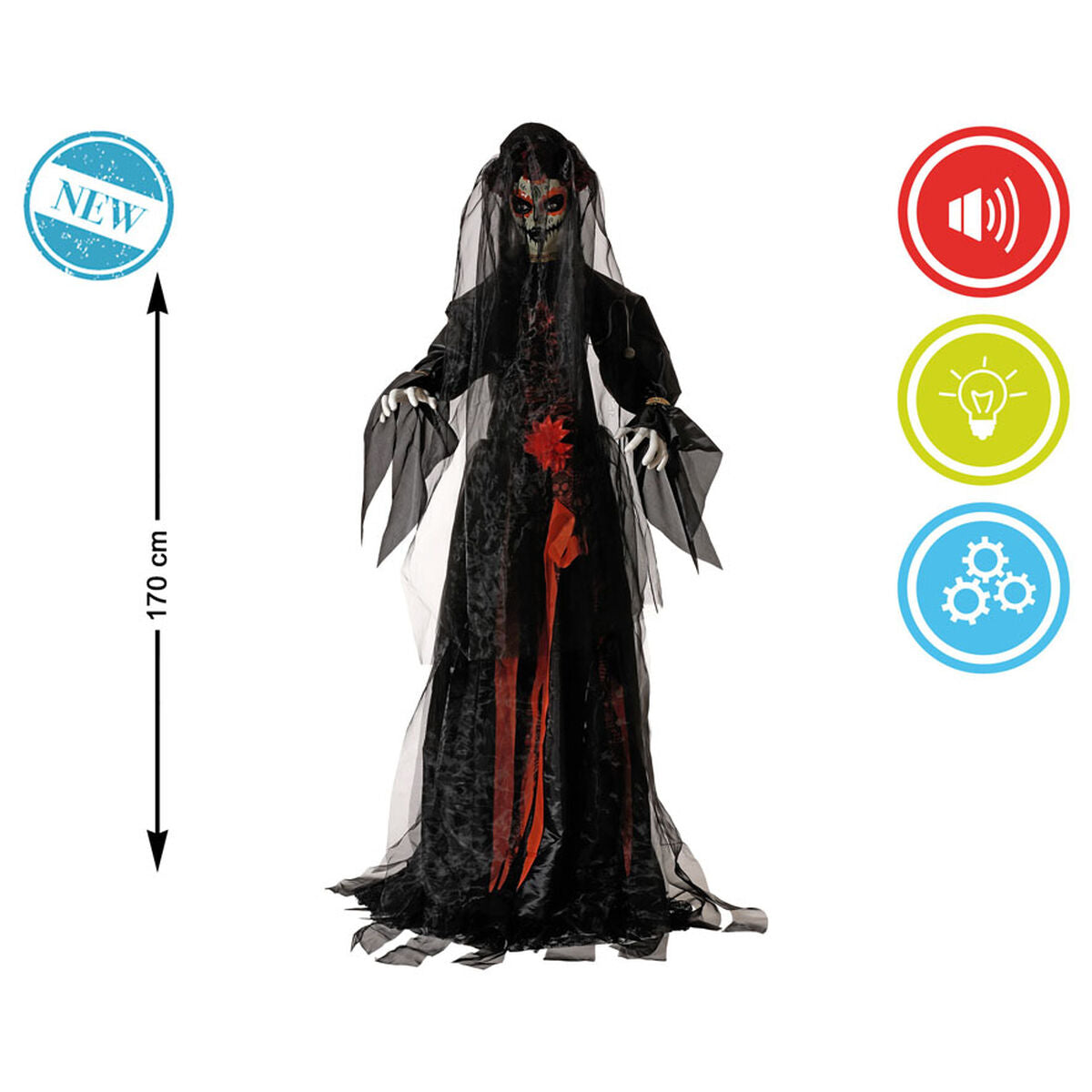 Décoration d'Halloween 170 x 65 x 30 cm