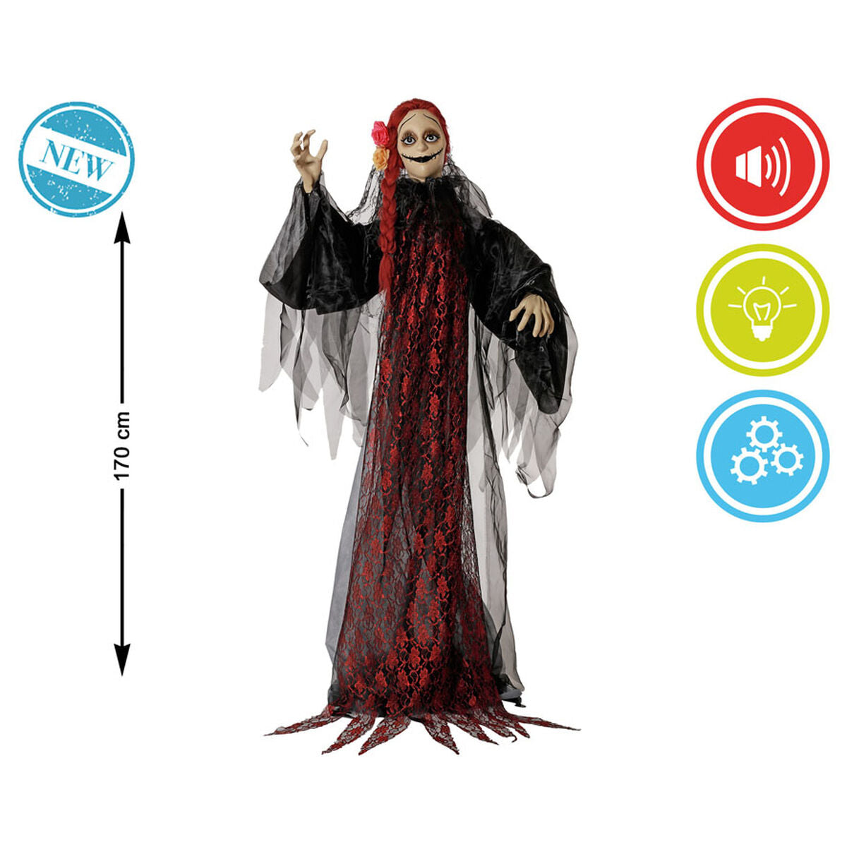 Décoration d'Halloween 170 x 55 x 40 cm