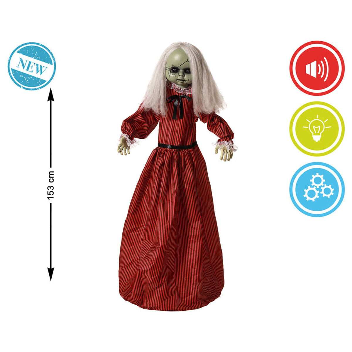 Décoration d'Halloween 153 x 115 x 18 cm