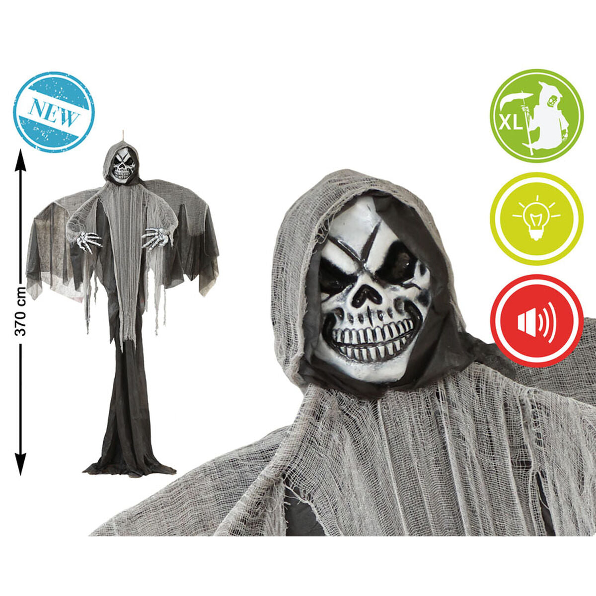 Décoration d'Halloween Squelette