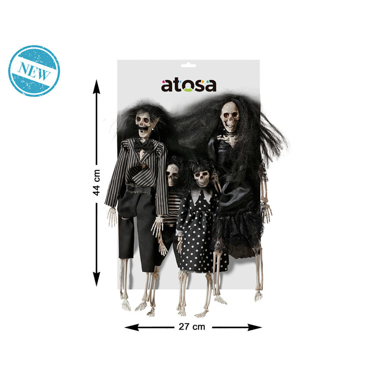 Décoration d'Halloween Squelette 44 x 27 cm