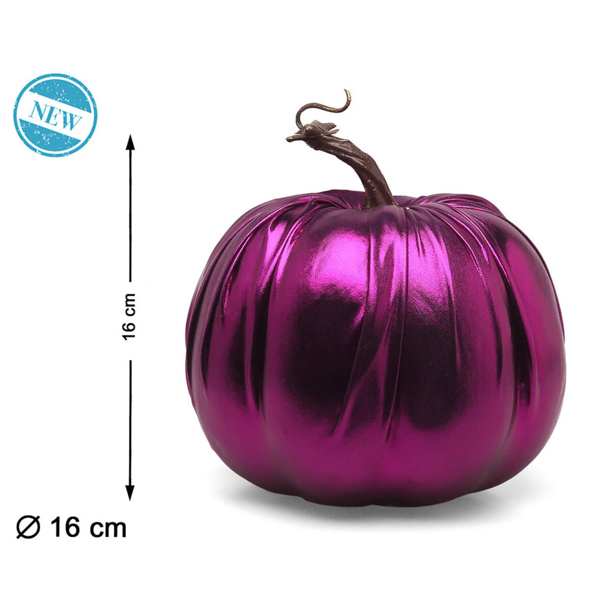 Décoration d'Halloween 16 x 16 cm Violet