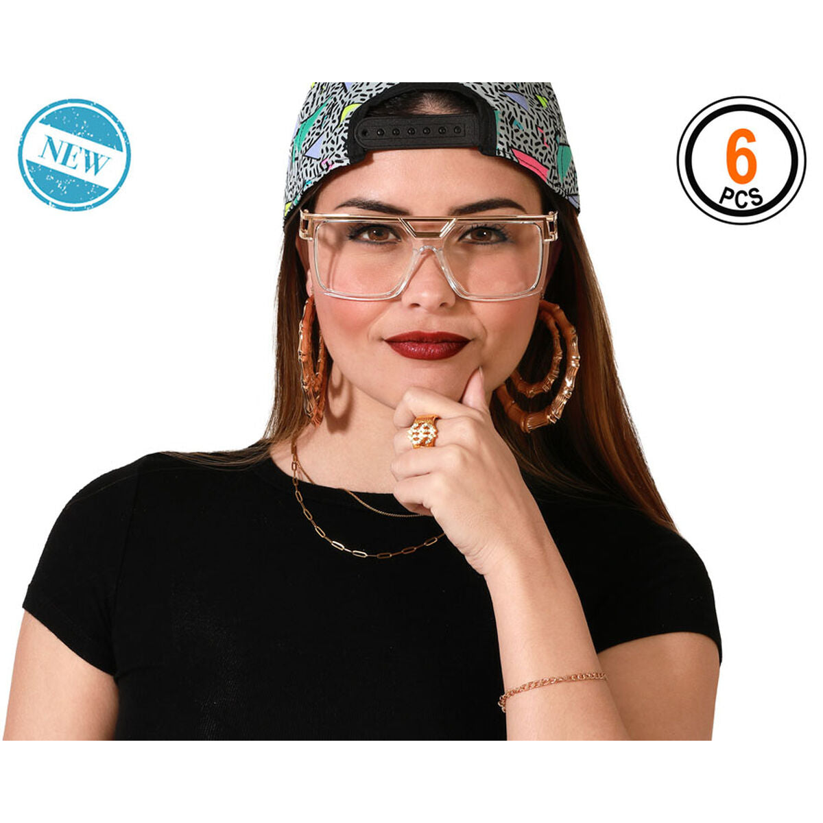 Déguisement pour Adultes Rap et Hip Hop (5 Unités)