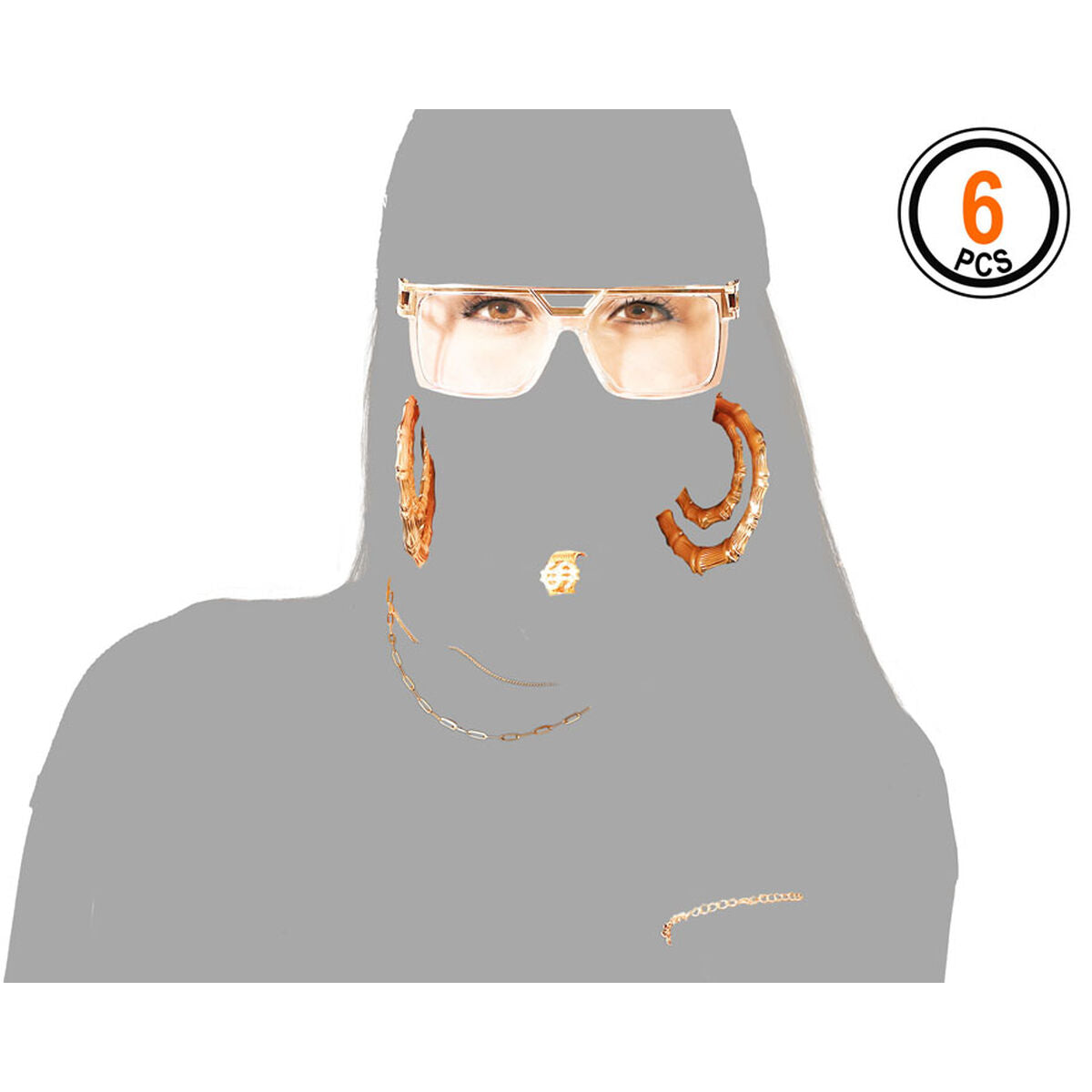 Déguisement pour Adultes Rap et Hip Hop (5 Unités)