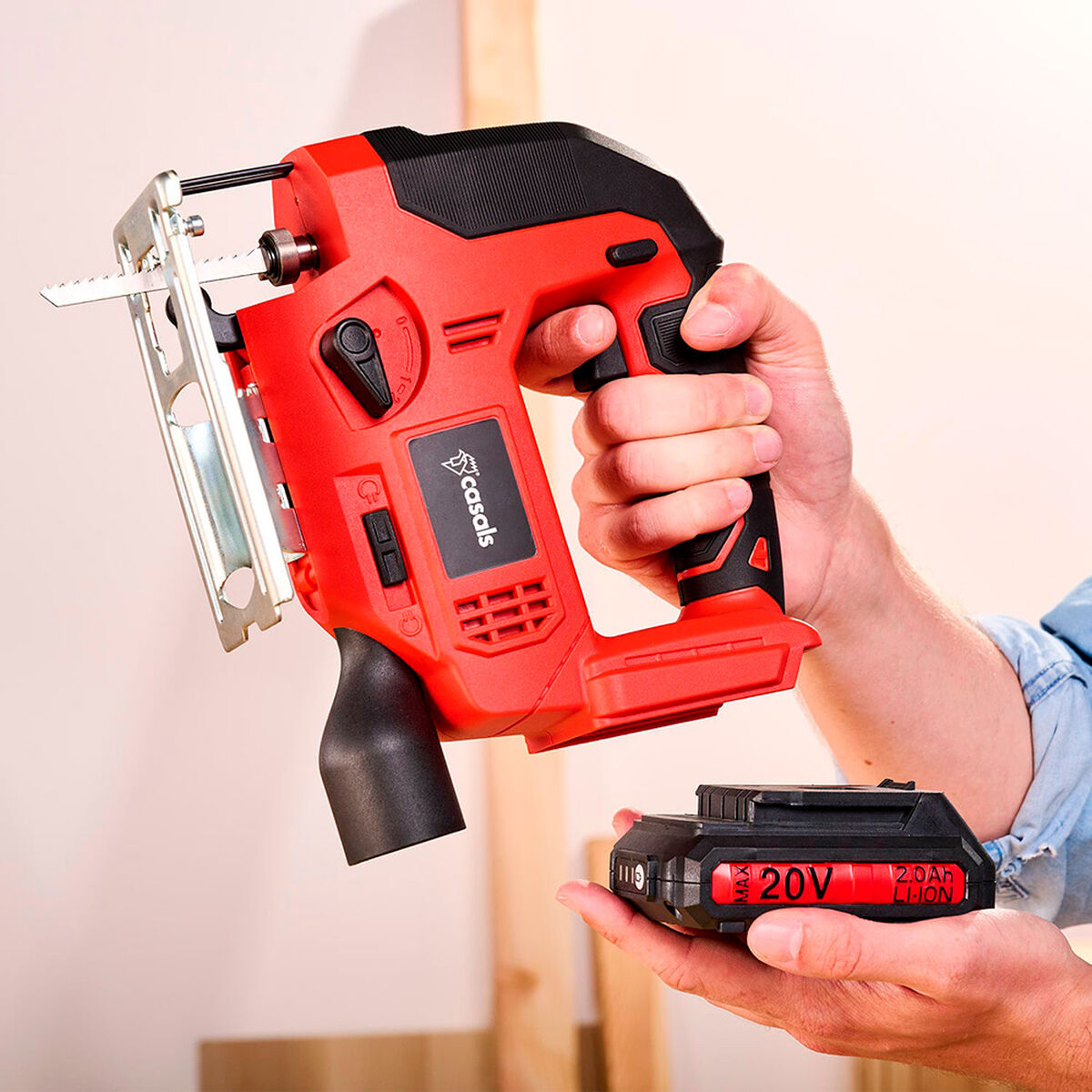 Scie sauteuse Casals cjs2050 2500 rpm 20 V 65 mm