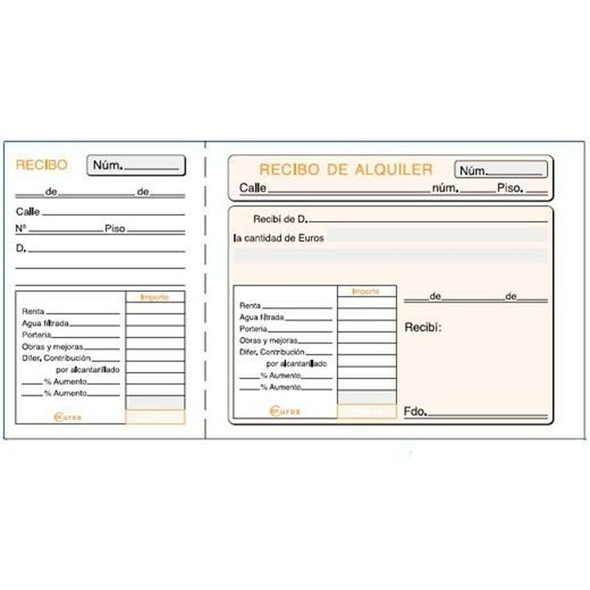 Livret de livraison Feuille (10 Unités)