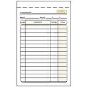 Livret de factures 9 x 14 cm (5 Unités)