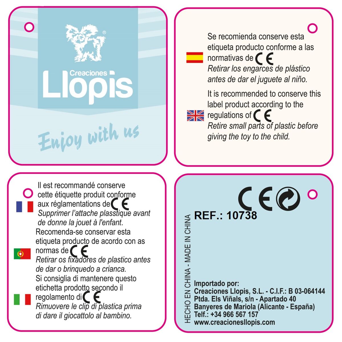 Ours en peluche Mifi Love Chemisette 55 cm