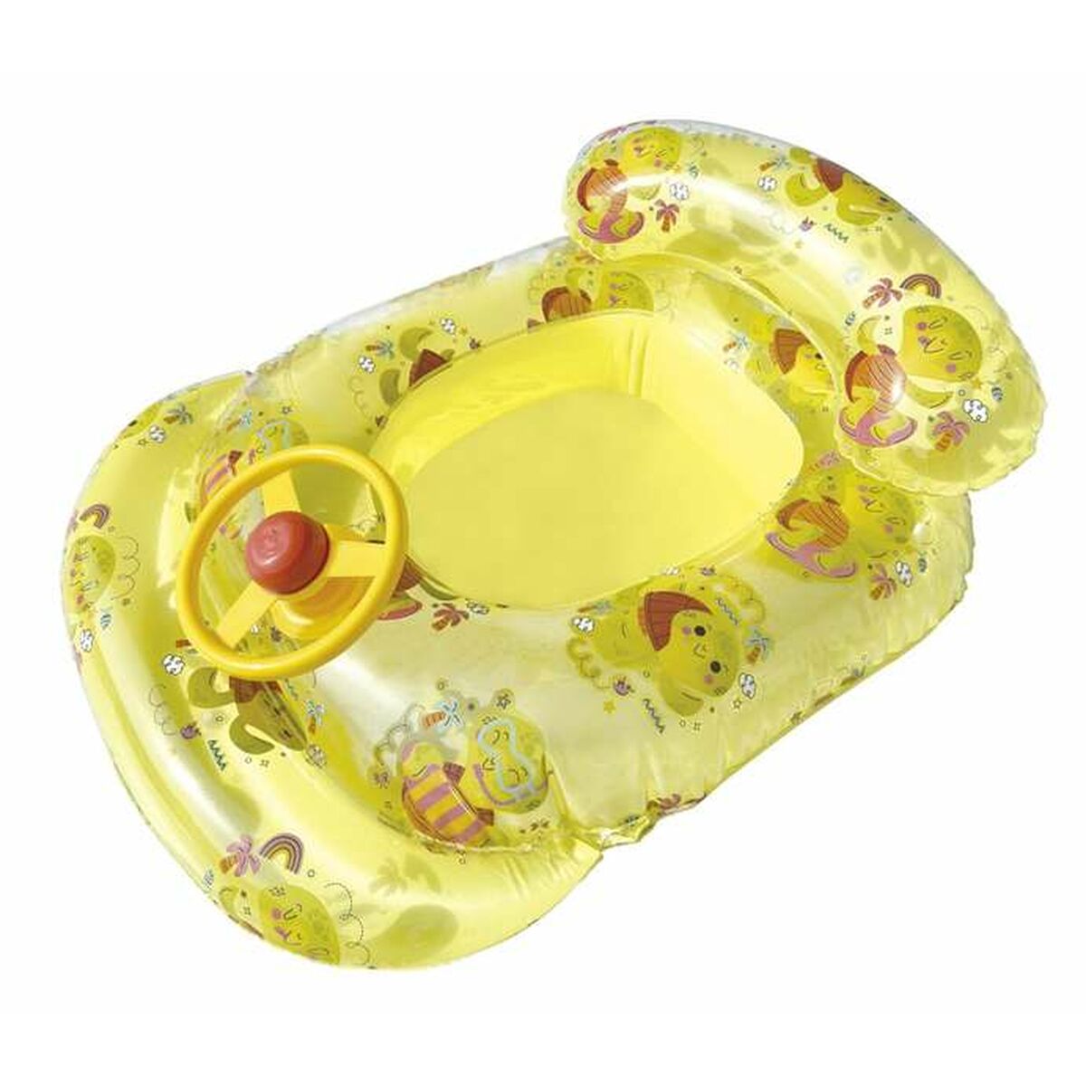 Bateau gonflable 80 cm Jaune