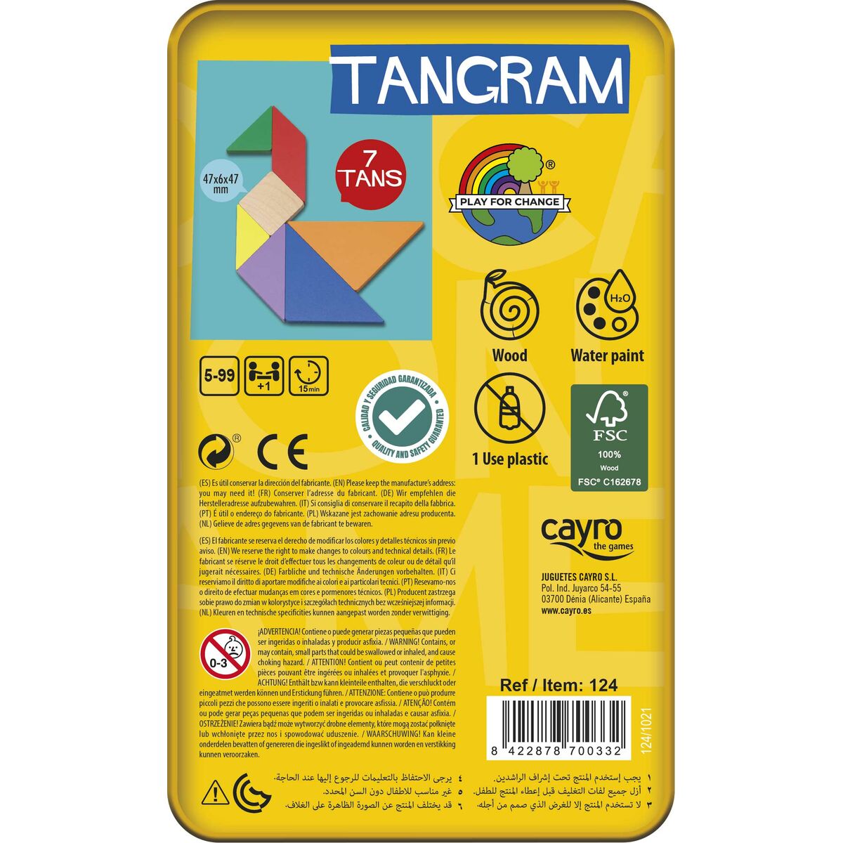 Jeu de société Cayro Tangram