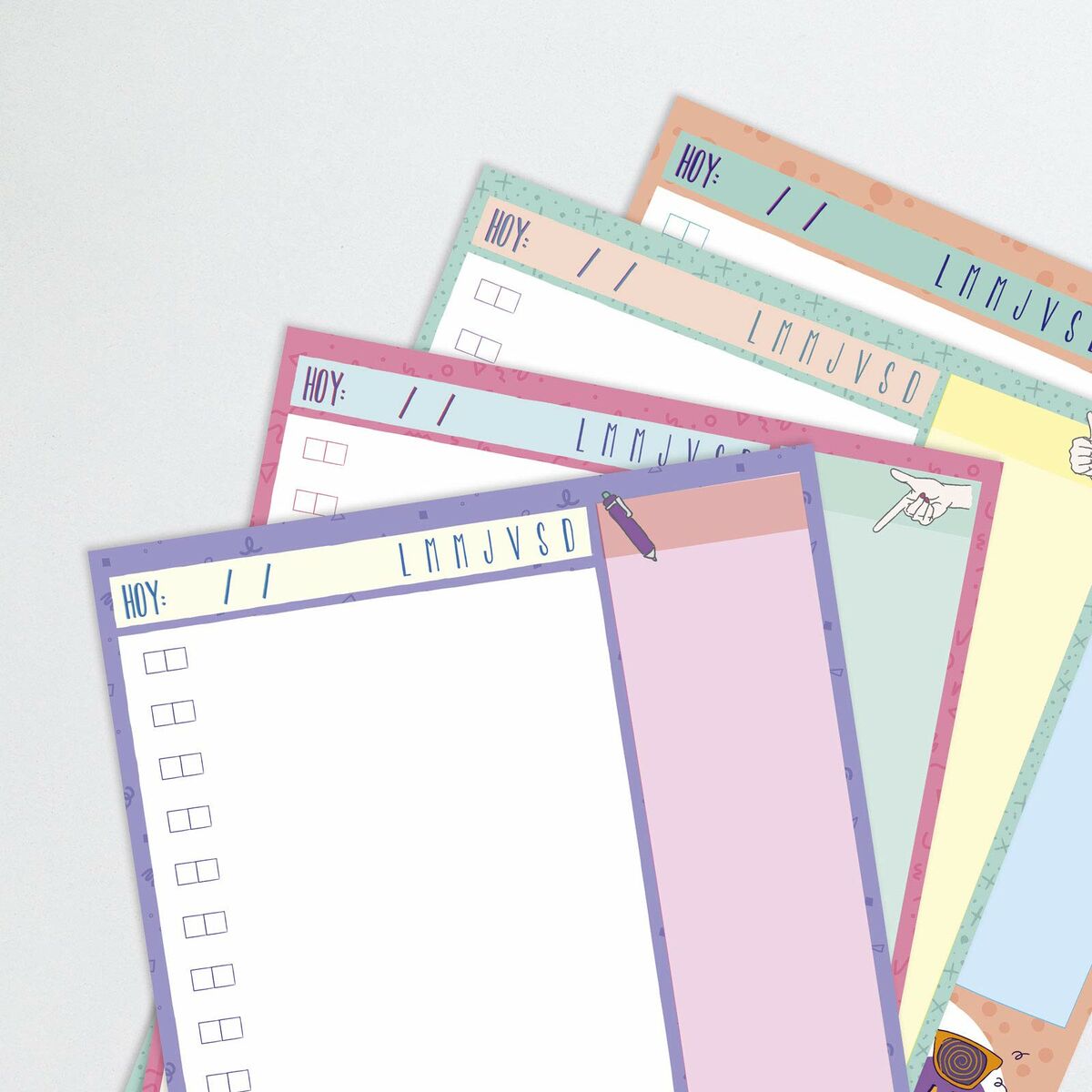 Planificateur quotidien Finocam TALKUAL 14,8 x 21 cm