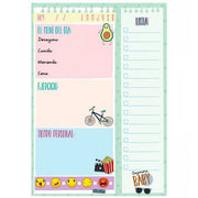 Planificateur quotidien Finocam TALKUAL 14,8 x 21 cm Blanc