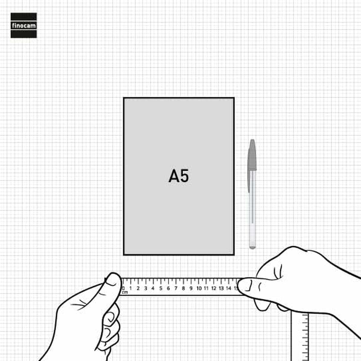 Porte-documents Finocam Noir