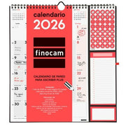 calendrier mural Finocam Plus Papier 2026 21,5 x 32,5 cm