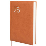 Agenda Finocam DYNAMIC MILANO Marron A5 21 x 27 cm 2026