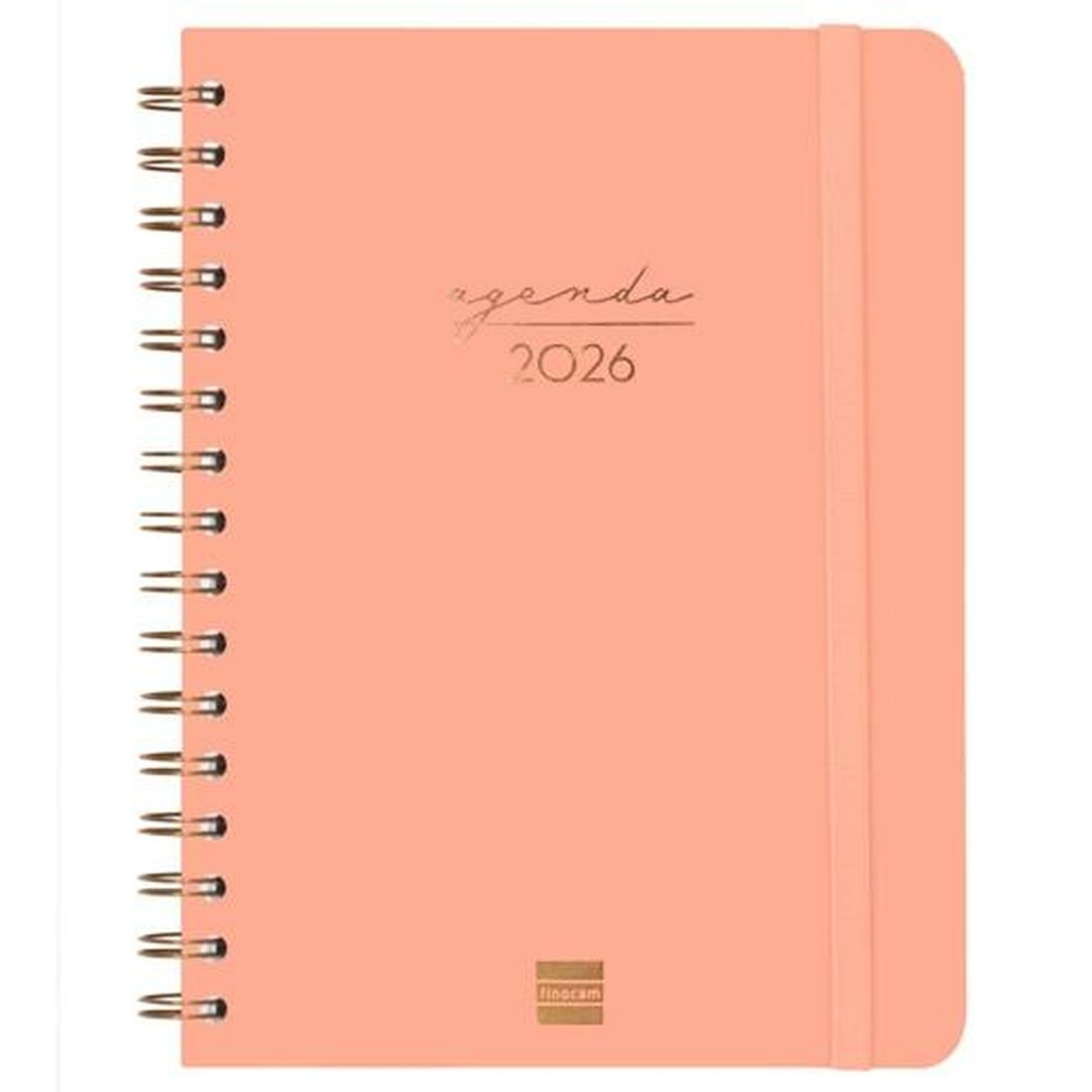 Agenda Finocam ALMA Corail A5 15,5 x 21,2 cm